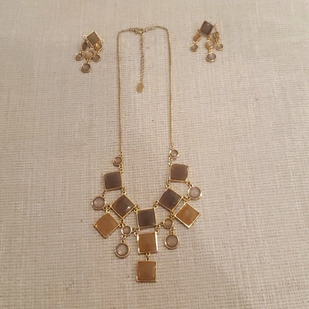 Bronzed Goddess Jewelry Set